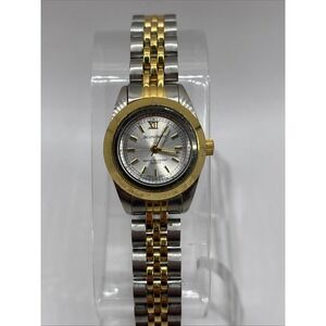 Jaclyn Smith Women's Quartz Watch Two Tone 7.5" Band 20mm Case- New‎ Battery